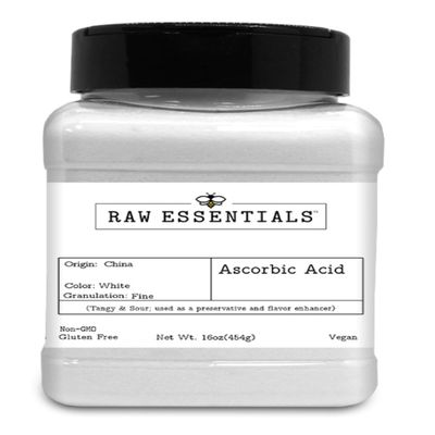 Raw Essentials Ascorbic Acid Powder (Vitamin C), 16 oz