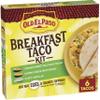 Old El Paso Breakfast Taco Kit with Sauces and Soft Tortillas, Makes 6 Tacos, 11.9 oz view 1