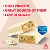 Atkins Strong Birthday Cake High Protein Bars, 20g Protein, 2g Sugar, 4 Count (Pack of 6) view 3