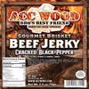 ACC WOOD CRACKED BLACK PEPPER BRISKET BEEF JERKY 2.5oz view 2