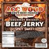 ACC WOOD SPICY & SWEET BRISKET BEEF JERKY 2.5oz. view 2