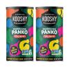 Kooshy Panko Italian Style Breadcrumbs | Vegan, Dairy Free, & Kosher Certified Non GMO Sourdough Bread Crumbs | Meatballs, Meat Cutlets, Vegetables, Meatloaf, Mac & Cheese (Italiano | 7.5 oz / 2 Pack) view 1