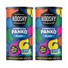 Kooshy Plain Panko Breadcrumbs | Vegan, Dairy Free, & Kosher Certified Non GMO Sourdough Bread Crumbs for Meatballs, Meat Cutlets, Vegetables, Meatloaf, & Mac and Cheese (Plain | 7.5 oz / 2 Pack) view 1