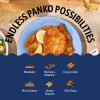 Kooshy Plain Panko Breadcrumbs | Vegan, Dairy Free, & Kosher Certified Non GMO Sourdough Bread Crumbs for Meatballs, Meat Cutlets, Vegetables, Meatloaf, & Mac and Cheese (Plain | 7.5 oz / 2 Pack) view 3