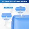 APEXUP Gel Ice Packs for Injuries Reusable, Flexible Double Sided Cold Packs for Injuries, Ice Pack for Knee, Shoulder, Back, Hip, Leg, Arm (Blue, 11"x7.1", 2PK) view 2