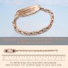 ASTERY Custom Medical Alert Bracelets for Women with Free Engraving,Personalized Emergency Identification ID Bracelet with Natural Stone view 3