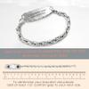 ASTERY Custom Medical Alert Bracelets for Women with Free Engraving,Personalized Emergency Identification ID Bracelet with Natural Stone view 3