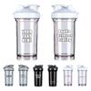 APZNBYR Personalized Shaker Cups for Blender Protein, Customize Protein Whisk Shaker Bottles BPA Free, Custom Shaker Cup with Image Text Logo, Custom-made Shaker Cups for Protein Blender,#CustomWhite view 1