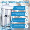 APZNBYR Personalized Shaker Cups for Blender Protein, Customize Protein Whisk Shaker Bottles BPA Free, Custom Shaker Cup with Image Text Logo, Custom-made Shaker Cups for Protein Blender,#CustomWhite view 3