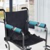 Psesaysky Cats Piano Wheelchair Armrest Cover Full Length Wheelchair and Transport Chair Arm Cushions Stretch Fit Arm Rest Padded Cover Non-Slip Arm Pads for Pressure Relief 2 Pcs view 4