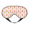 ayvcxui Valentine's Day Bear Love Heart Letter Sleep Mask Adjustable Eye Shade Cover Light Blocking Eye Masks for Women Men Gifts Travel view 1