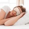 ayvcxui Valentine's Day Bear Love Heart Letter Sleep Mask Adjustable Eye Shade Cover Light Blocking Eye Masks for Women Men Gifts Travel view 4