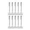 10pcs Back Scratcher Extendable Mini Portable Foldable Stainless Steel Telescoping for Relieve Itching Ideal for Traveling view 3