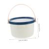 SOLUSTRE Water Bucket Lid Handle Small Plastic Storage for Home Car Camping Cleaning Mopping Leakproof Design view 2