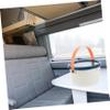 SOLUSTRE Water Bucket Lid Handle Small Plastic Storage for Home Car Camping Cleaning Mopping Leakproof Design view 4