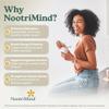 nootrimind Mushroom+ Blend 10-Mushroom Complex Capsules | Lions Mane, Reishi, Cordyceps & Chaga | Focus + Clarity, Energy & Immune Support | Vegan, Non-GMO | 60 Capsules view 4