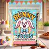 Bunny Turds - Gourmet Roasted Almonds with a Funny Easter Twist - Perfect for Gift Baskets, Egg Hunts, and Laugh-Out-Loud Snacking view 2
