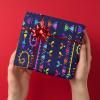 Rainbow Man-Dala Elephant Wrapping Paper for Christmas Halloween Party Gift Wrap Packing Paper for Sister Girlfriend 58"(W) X 23"(L)(Print-10,58"x 23") view 2