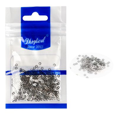 1000 PcsEyeglasses Gasket Metal 1.2/1.4MM Eyewear Part for Glasses Shop and Manufacture by Dhoptical ((1000 PCS) 3.0mm*1.4mm*0.3mm(Commonly Used))