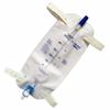 4 Pack Easy-Tap Leg Bag Urinary Drainage Bag, 500 ML Anti-Reflux Valve, Cloth Straps Easy Flip Drain view 1