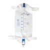 4 Pack Easy-Tap Leg Bag Urinary Drainage Bag, 500 ML Anti-Reflux Valve, Cloth Straps Easy Flip Drain view 2