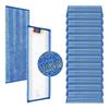 15 Pack Replacement Microfiber Mop Pad Universal 17-18" Heavy Duty Reusable Refill Thick Commercial Cleaning Pad for Wet & Dry Use - 18in Flat Mop Head (Trapezoid) view 1