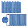 15 Pack Replacement Microfiber Mop Pad Universal 17-18" Heavy Duty Reusable Refill Thick Commercial Cleaning Pad for Wet & Dry Use - 18in Flat Mop Head (Trapezoid) view 2