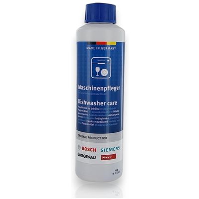 Dishwasher Care 250ml compatible with Bosch Siemens Neff Gaggenau, Removes Grease and Limescale