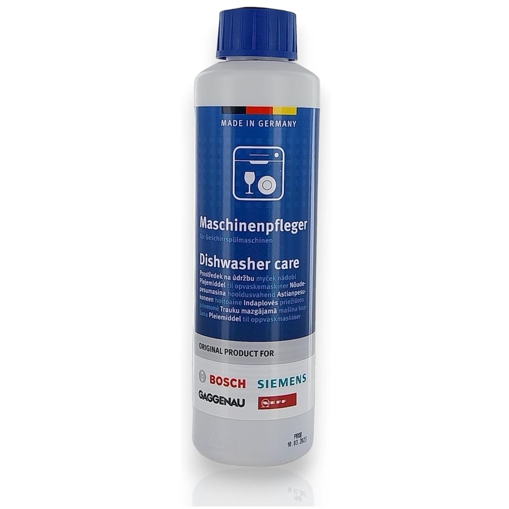 Dishwasher Care 250ml compatible with Bosch Siemens Neff Gaggenau, Removes Grease and Limescale