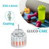 GLUCO-CARE Plus Pen Tip Plus 31G x 6mm, Universal Fit, Comfort Design, 100/bx, Flat Base for Optimal Contact and Extra Thin-Wall Technology for Optimal Flow view 4