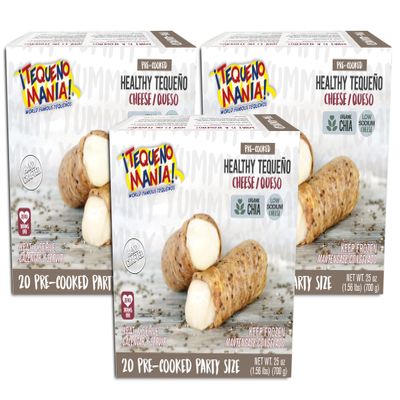 Gourmet Healthy Cheese Tequeo Party Pre-Cooked-60ct