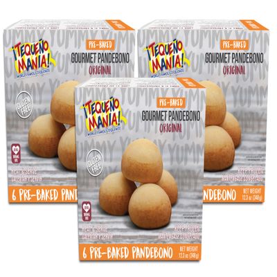 Gourmet Pandebono original pre-baked-18ct