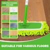 Mop Head Replacement 4Pcs Reusable Mop Pads Washable Flat Refill Wet & Dry Use Dust Replacement Heads Fit 10x4.5 Head for Floor Cleaning view 2