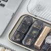 Weekly PillOrganizer 3 Times a Day, Am & Pm 7 Days with Compartment, Daily Medications Planner Case Container Vitamin for Travel Fish Oils Medication Supplements (21 Grid) view 4