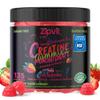 zipvit Creatine Monohydrate Gummies (5g) Pre-Workout Energy & Muscle Growth Support for Men & Women | Strawberry Electrolyte Gummies (135 Count) view 1