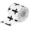 TrelaCo 1 Pcs Athletic Tape 2 in X 23 ft Cotton Cross,White view 1
