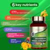 zooone- 60pcs Lutein Eye Vitamins Supplement Nutritional Supplement for Macular Health & Dry Eye Support, Contains Lutein, Zinc, Vitamins C/E & Zeaxanthin view 4