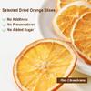 Fraunitsh 17.63oz/500g Dried Dehydrated Orange Slices | No Sugar & No Additives | Dried Oranges for Cocktails Garnish, Drinks, Crafts and Decoration view 3