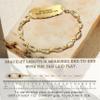 ASTERY Custom Medical Alert Bracelet for Women with Free Engraving,Personalized Women's Identification ID Bracelet Medical Jewelry (Golden Bracelet with Malachite, 9.0 Inches) view 2