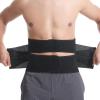 YHdtUO Double Compression Back Support Lumbar Decompression Belt Breathable Waist Brace Strap for Lower Back Pain Relief, Scoliosis, Herniated Disc, Sciatica (Silver gray L) view 3