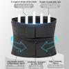 YHdtUO Double Compression Back Support Lumbar Decompression Belt Breathable Waist Brace Strap for Lower Back Pain Relief, Scoliosis, Herniated Disc, Sciatica (Silver gray L) view 4