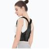 YHdtUO Breathable Mesh Posture Corrector Back Brace For Men Women Back Full Support Belt Adjustable Straps Spinal Support Belt Relief Back Shoulder Neck Clavicle Pain (Black XL) view 3