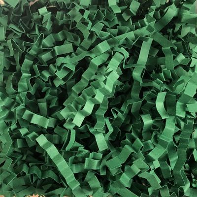 Ankelesz Easter Shred Paper Filler 50g Crinkle Cut Paper for Wrapping & Filling Gift Basket Gift Boxes (Dark Green)