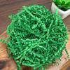 Ankelesz Easter Shred Paper Filler 50g Crinkle Cut Paper for Wrapping & Filling Gift Basket Gift Boxes (Green) view 2