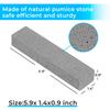36 Pack Pumice Stone for Toilet Bowl CleaningScouring Stick Remove Toilet Bowl Hard Water RingsPumice Stone for CleaningToilet, Bathtubs, Kitchen Sink, Grill, Household view 2