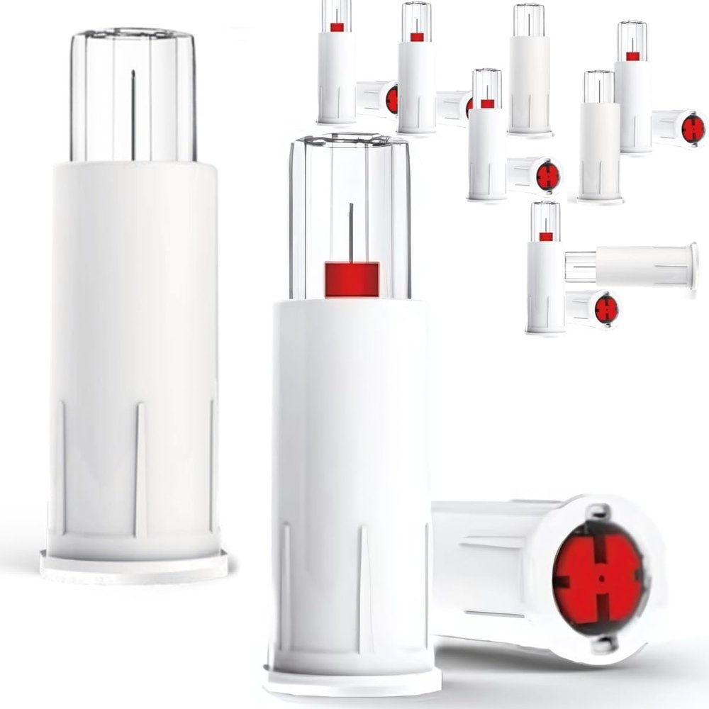 ONE-CARE Duo Safety Pen Tip, 30G x 3/16 (5mm), Dual-End Safety Shield, Universal Fit, 100/bx, Ultra-Fine Fit for Pen Devices