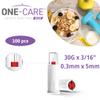 ONE-CARE Duo Safety Pen Tip, 30G x 3/16 (5mm), Dual-End Safety Shield, Universal Fit, 100/bx, Ultra-Fine Fit for Pen Devices view 2