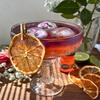 Dried Grapefruit Slices Preserved Peel | 30 Slices | Dehydrated Fruits for Cocktail Garnish & More | Premium Quality | No Preservatives | Healthy | Dried Grapefruits - Drinks Essentials view 2