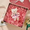Crinkle Cut Paper Shred Filler, Raffia Paper Shredded Paper Stuffing for Gifts Wrapping Baskets Box Filling Easter Party Supply (Pink) view 3