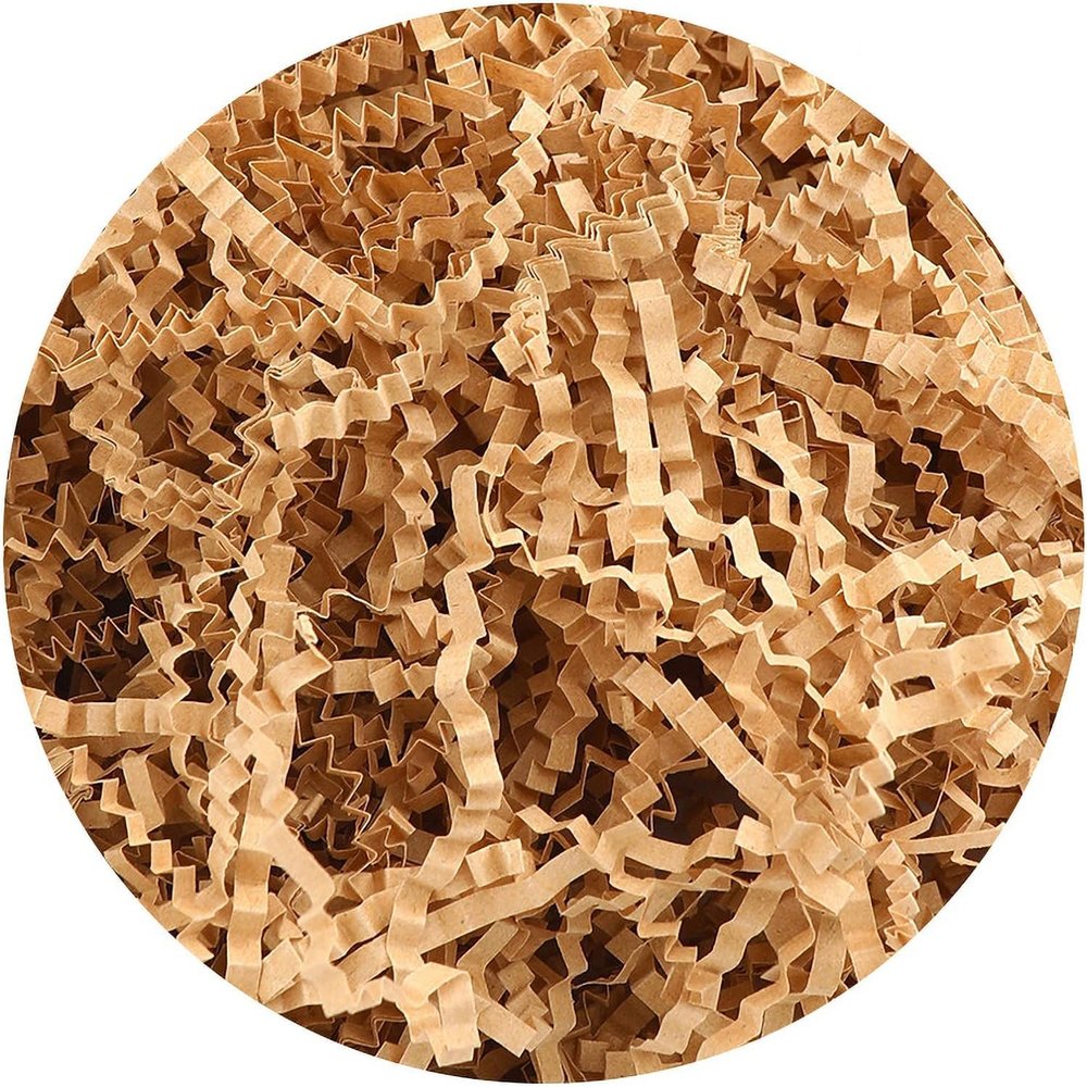 Crinkle Cut Paper, Shredded Confetti Paper for Gift Basket Filling Easter Box Wrapping Stuffing Supplies (Kaqi)